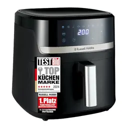 Russell Hobbs Heißluftfritteuse XXL, 8,3L, mit 9 Programmen, Touchscreen, ohne Öl, leise, für Pizza bis 26cm