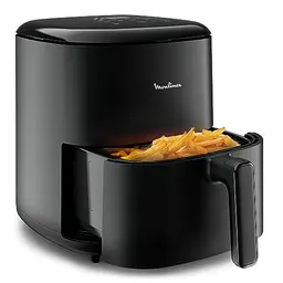 Moulinex Easy Fry Max 5L Luftfritteuse - schnelles, energieeffizientes Kochen mit 10 Programmen für bis zu 6 Personen