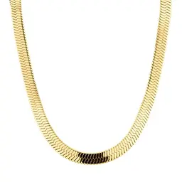 LIEBESKIND Sleek Chain Edelstahl IP Gold, extra breit