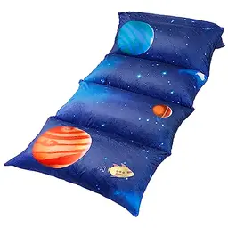 Butterfly Craze Bodenkissen Abdeckung für Kinder & Erwachsene, Galaxy, King