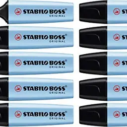STABILO BOSS ORIGINAL Textmarker 10er Pack blau