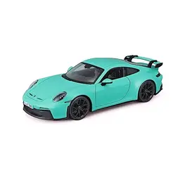 Bburago Porsche 911 GT3 (2021) Modellauto 1:24, bewegliche Türen, grün oder orange