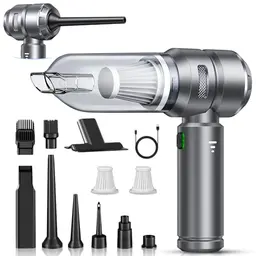 Kabelloser Handstaubsauger 4-in-1, 26000Pa, für Tierhaare und Haushalt, Darkgrau