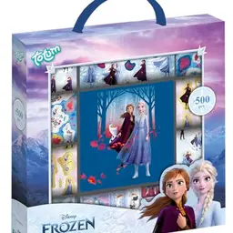 Frozen II Stickerbox mit über 1100 Stickern auf 12 Rollen — Perfekt für Bastel- und Scrapbooking
