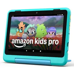 Amazon Fire HD 8 Kids Pro-Tablet (2024) – für Kinder 6-12 J. | 8 Zoll, 32 GB, blaugrün