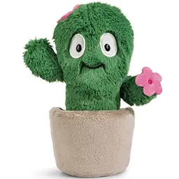 NICI Plüschkaktus Henriette 18 cm – Weiches Kuscheltier für Kinder & Erwachsene, tolle Geschenkidee, grün