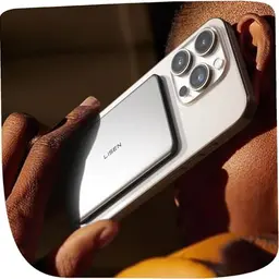 LISEN Slim MagSafe Powerbank 5000mAh für iPhone 16 Pro Max - Klein & Tragbar, ideales Reise-Gadget