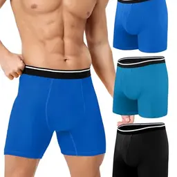 JODUCE Inkontinenz-Unterwäsche für Männer, waschbar, saugfähig, auslaufsicher, 3er Pack, Large