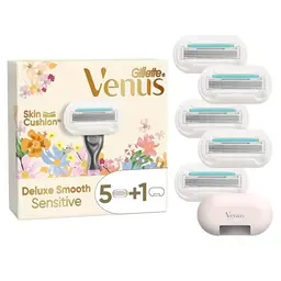 Gillette Venus Deluxe Smooth Sensitive Rasierklingen x5