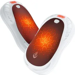 2er-Pack Wiederaufladbare Elektrische Handwärmer mit 3 Heizmodi für Outdoor im Winter