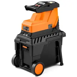 DOVAMAN GT10 Gartenhäcksler mit 2800W Motor und 55L Auffangbox, ideal für Gartenabfälle bis 45mm