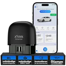 XTOOL AD20 Pro OBD2 Diagnosegerät - Auto Scanner mit DTC-Definition, Öl-Reset, mehrsprachig, lebenslange Updates