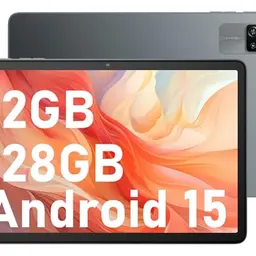Blackview 10 Zoll Tablet mit Android, 12GB RAM, 128GB Speicher, Octa Core, Dual Kamera, WiFi 6, 5100mAh Akku
