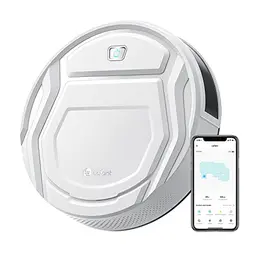 LEFANT Saugroboter - Superschlank, WLAN, App-Steuerung, selbstaufladend, leise für Tierhaare, Teppich-M210