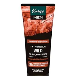 Kneipp MEN 3-in-1 Duschgel Sandelholz & Bio Grüntee, 200ml