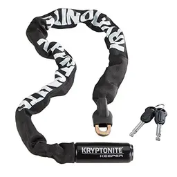 Kryptonite Keeper 785 Kettenschloss, 7 mm gehärteter Stahl, Level 5/10, für Fahrräder & Scooter, 85 cm, 1,59 kg