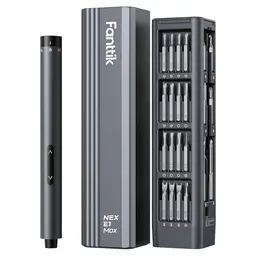 Fanttik E1 Max Mini Elektro-Schraubendreher Set, 50 in 1, Magnetisches Präzisions-Kit für Reparaturen von iPhone, Laptop, Brillen, Uhren