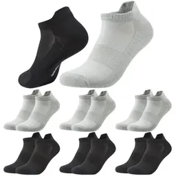 Halinuia 6 Paar Sneaker Socken Damen & Herren, Baumwolle, Atmungsaktiv, Kurz, Sommer, Laufsocken, Arbeit & Wandern