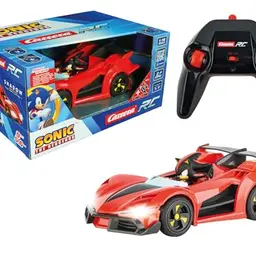 Carrera Team Shadow Racing Kart 2.4GHz mit Fahr- & Lenkfunktion, LED Licht und 20 Minuten Laufzeit - Ideal für RC-Enthusiasten