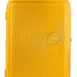 American Tourister Soundbox - Erweiterbarer Handgepäck Spinner, 55 cm, Gelb