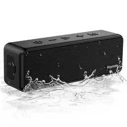 Raymate Bluetooth Lautsprecher - Kabellose Musikbox mit 20W Dual Bass, IPX7 Wasserdicht, 15 Std Akku für Outdoor & Zuhause