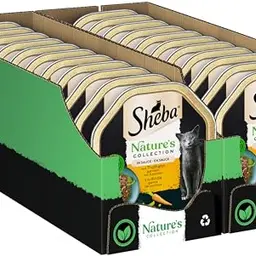 SHEBA Nassfutter für Katzen Nature's Collection mit Truthahn 2 x 85g
