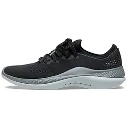 Crocs Herren LiteRide 360 Pacer W Schuh, Schwarz/Grau, 34/35 EU