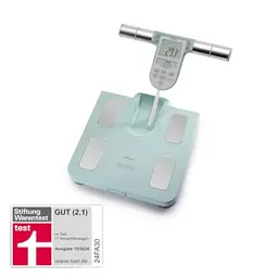OMRON BF511 Körperfettwaage mit Muskel- und Körperfettmessung, bis 150 kg, für Erwachsene und Kinder ab 6 Jahre