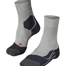 FALKE Herren Laufsocken RU3 Comfort M, antiblasen, grau, Größe 44-45