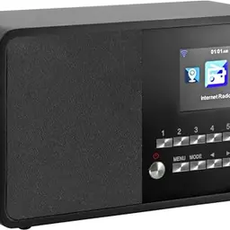 Imperial i110 Internetradio mit TFT Farbdisplay und WLAN, schwarz