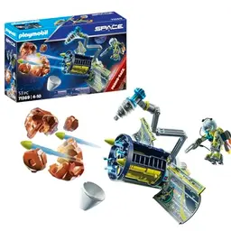 PLAYMOBIL Space Promo Pack 71369 Meteoroiden-Zerstörer mit Gelenkarm und Kanonen, Spielzeug für Kinder ab 4 Jahren