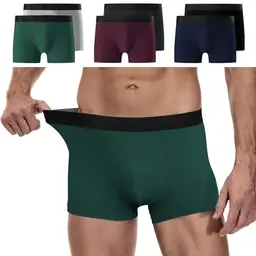 YouShow Herren Boxershorts 6er Pack Baumwolle Retroshorts Mehrfarbig XL