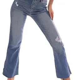 OSAB Damen Jeans Bootcut Flare High Waist