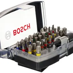 Bosch 32tlg. Schrauberbit Set Extra Hart für Bohrschrauber und Schraubendreher
