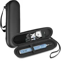 ProCase Elektrische Zahnbürstétui für Oral B, Philips Sonicare - Reiseetui, schwarz