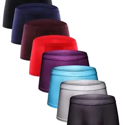 YOULEHE Boxershorts Herren Multipack aus Bambusviskose - 8er Pack, Mehrfarbig
