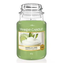 Yankee Candle Duftkerze Vanilla Lime | Brenndauer bis 150 Stunden | Perfekte Geschenke für Frauen