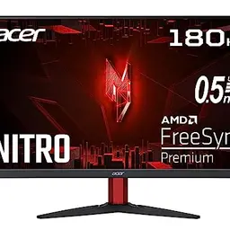 Acer Nitro KG272S3 27 Zoll Gaming Monitor, Full HD, 180Hz, FreeSync Premium, Schwarz