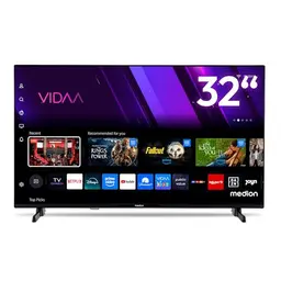 MEDION 32 Zoll Full HD Fernseher mit Smart-TV, Netflix, Prime Video und mehr