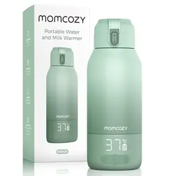 Momcozy MW05 Tragbarer Flaschenwärmer für Baby, 500ml, 24x Nutzung, TÜV-CE zertifiziert, schnell in 3 Minuten