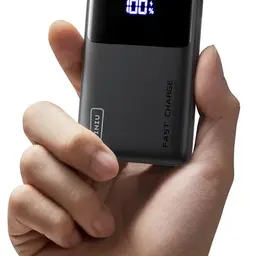 INIU Power Bank 10000mAh, 22.5W Schnellladegerät mit LED-Display, tragbar, kompatibel mit iPhone und Samsung