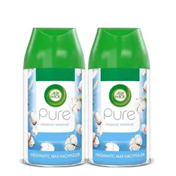 Air Wick Freshmatic Max Raumspray Nachfüller – Duft: Frische Wäsche – 2 x 250 ml