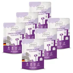 MjAMjAM Nassfutter für Katzen - Truthahn mit Möhrchen, getreidefrei, 6 x 300 g