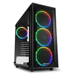Sharkoon TG4M RGB PC Gehäuse - Schwarz