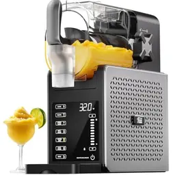 Fiii Slush Maschine 3L, 6 Programme, LED, selbstreinigend, leiser kompakter Slushie Maker für Frozen Drinks