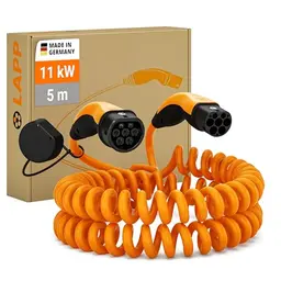 Lapp Mobility Typ 2 E-Auto Ladekabel 5m - 11 kW, 20 A, 3-Phasig
