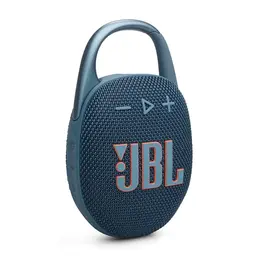 JBL CLIP5 Bluetooth Lautsprecher, wasserdicht, staubdicht, mit Karabiner, USB-C, Blau