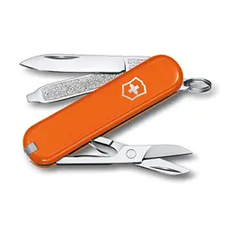 Victorinox Classic SD Schweizer Taschenmesser mit 7 Funktionen, orange