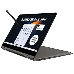 Samsung Galaxy Book3 360 Laptop, 13" Full HD Touchscreen, Intel Core i7, 16GB RAM, 512GB SSD, Graphite, mit 36 Monaten Garantie