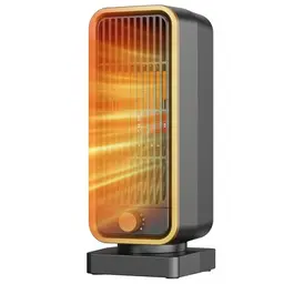 Energiesparender Heizlüfter - 900W, leise Elektroheizung mit 3 Temperatureinstellungen und Überhitzungsschutz
